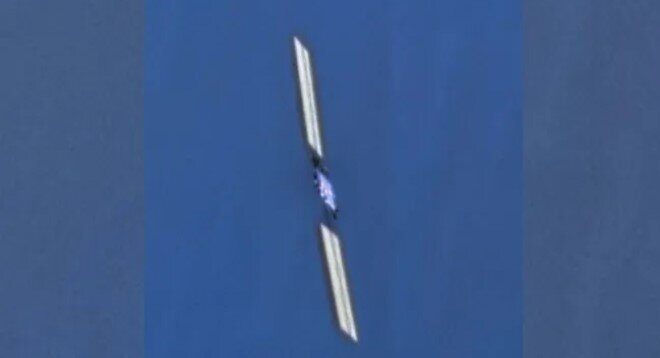 سقوط استارلینک عکاسی شد