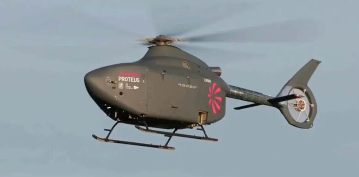 بالگرد خودران برای نخستین بار پرواز کرد