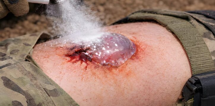 پودری که یک ثانیه ای خونریزی را بند می‌آورد